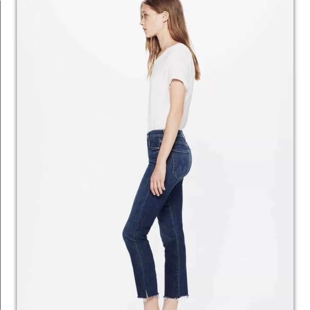 MOTHER Dark Blue Women Jeans
